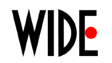 Logo of WIDE